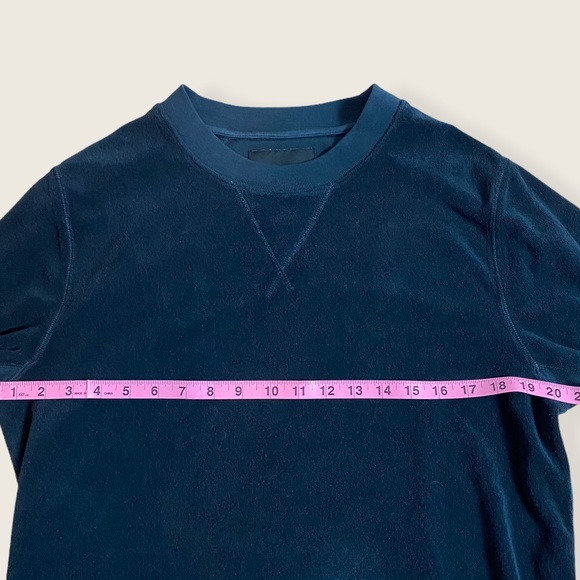 🆕 NWT Women’s Joe’s Jeans Towel Terry Crewneck Sweatshirt Lounge Top Cozy M - Picture 11 of 16